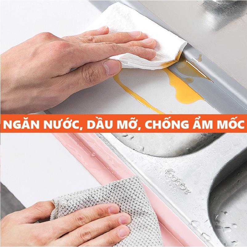 Băng keo chống ẩm mốc phòng vệ sinh Băng keo dán viền phòng tắm phòng bếp nhà vệ sinh