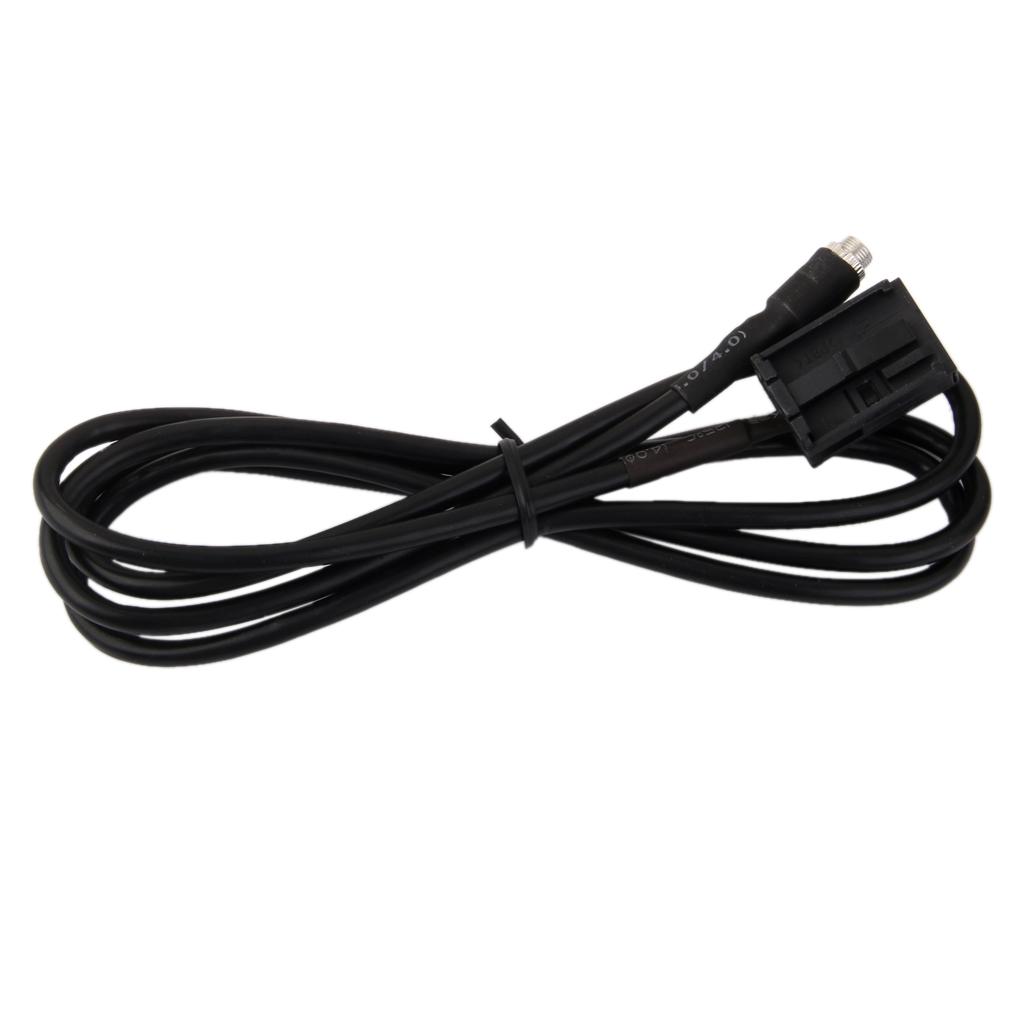 Music 3.5mm Female Jack Car USB Aux-in Adapter Cable FOR 2003-08 BMW E85/E86