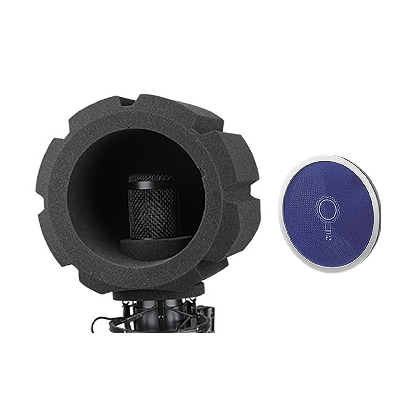 2-3pack F2 Microphone Screen Acoustic Filter Sponge Wind Screen To Filter Vocal