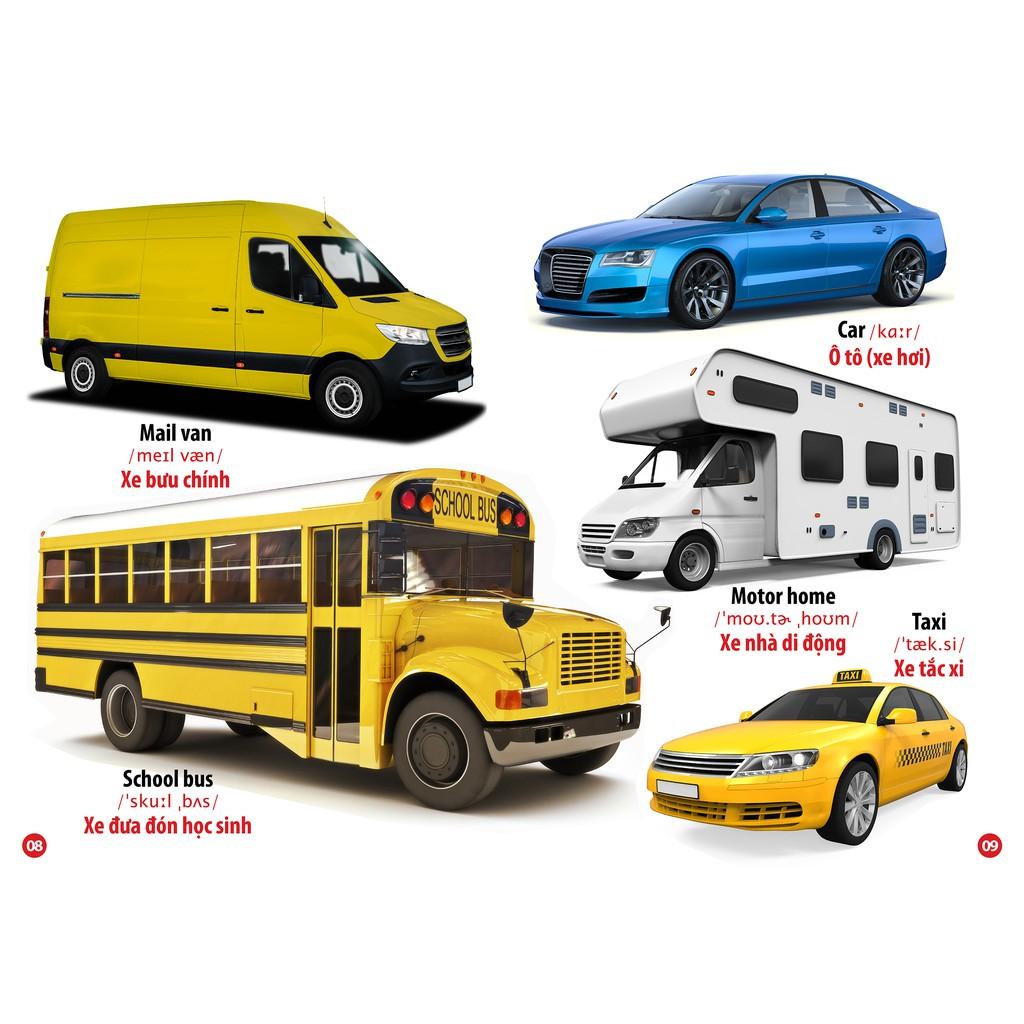 Sách - Từ Điển Bằng Hình Phương Tiện Giao Thông -MK
