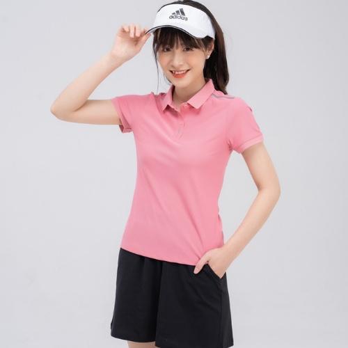 Áo polo nữ YODY phông tay ngắn, cổ bẻ, vải cotton airy cool phong cách thể thao SAN5002