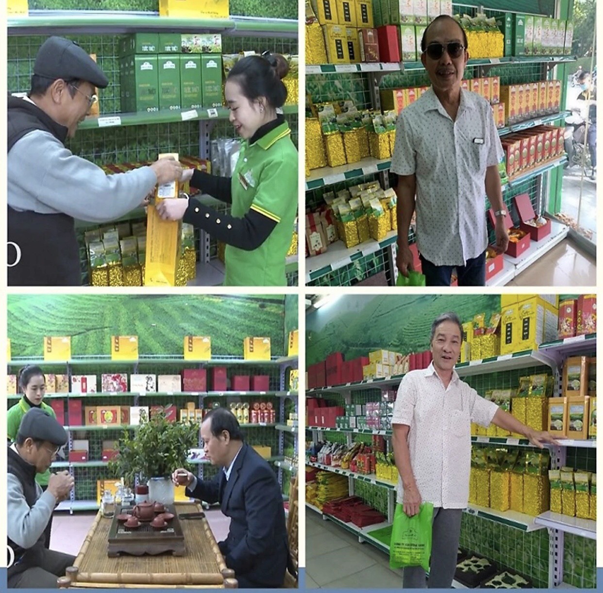 Combo 03 Hộp Trà Tân Cương Long Đình 500 gram