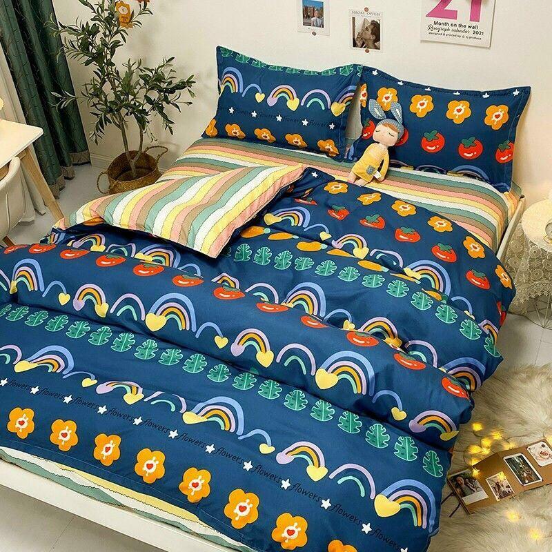 Bộ Chăn Ga Gối Cotton Poly 4 món