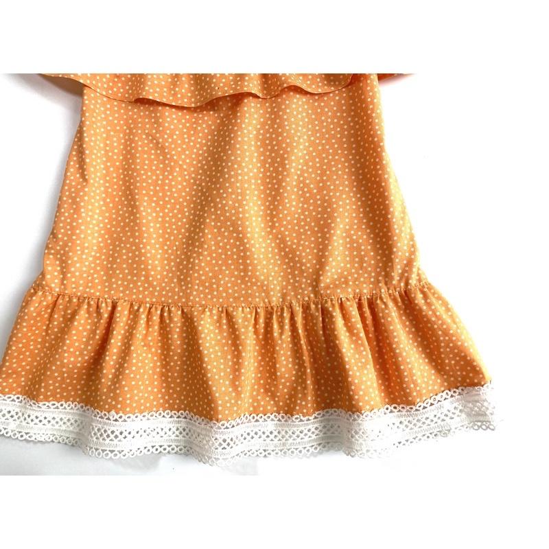 Đầm bé gái,váy trẻ em đuôi cá ,BITIKIDS, họa tiết chấm bi kate cotton size 0 đến 5 tuổi.