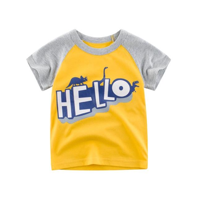 Áo kids 27 chất cotton-mềm-thấm hút mồ hôi năm 2020