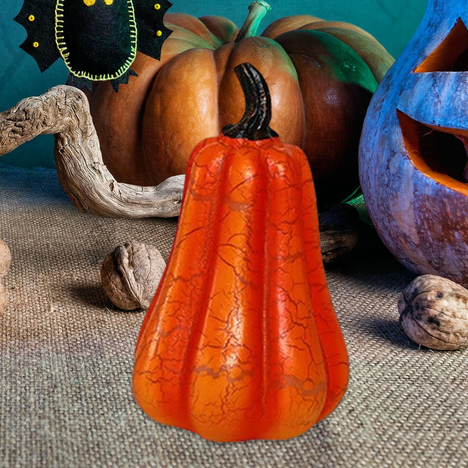 Fake Pumpkins Model DIY Simulation Pumpkins Model for Halloween Kitchen Fall