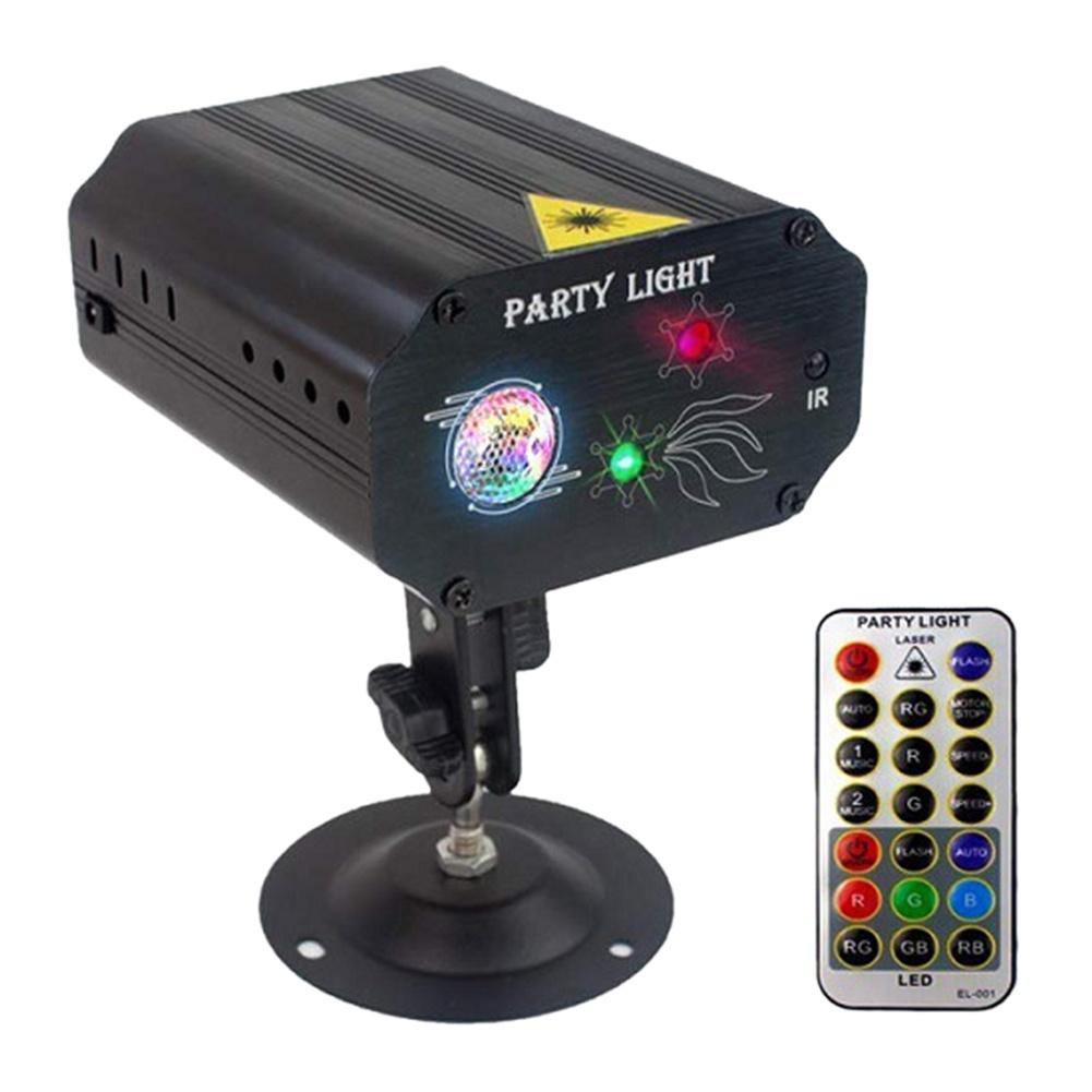 Đèn Laser Mini Điều Khiển Bằng Giọng Nói Cho Phòng Dj