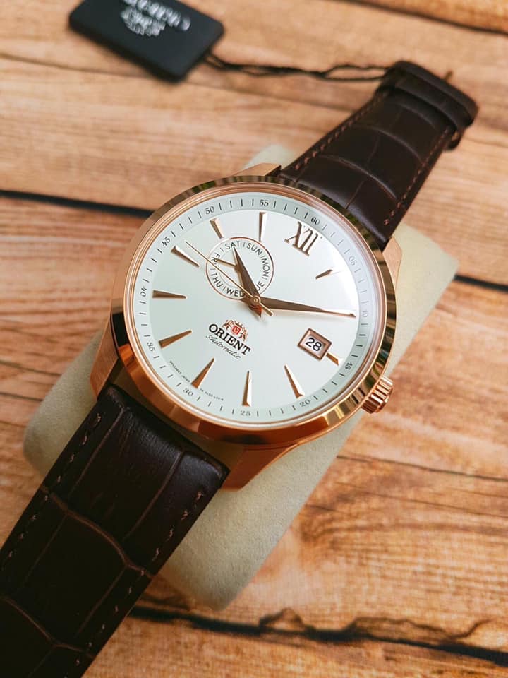 Đồng hồ nam dây da Orient FAL00004W0