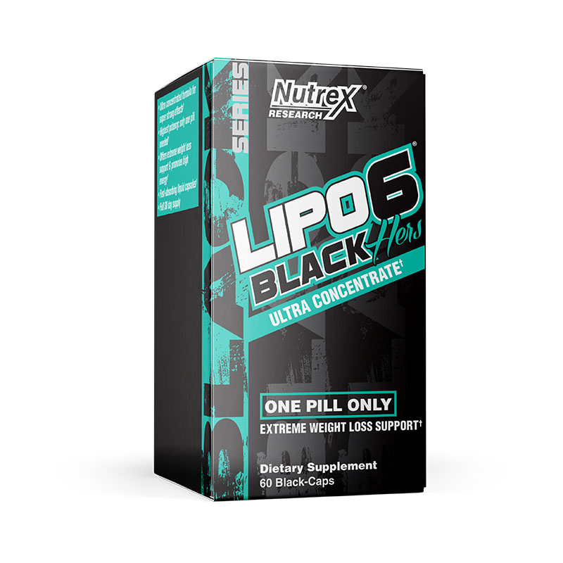 Lipo 6 Black Hers Ultra Concentrate - TPBS Hỗ chuyển hóa mỡ dành cho nữ 60 viên