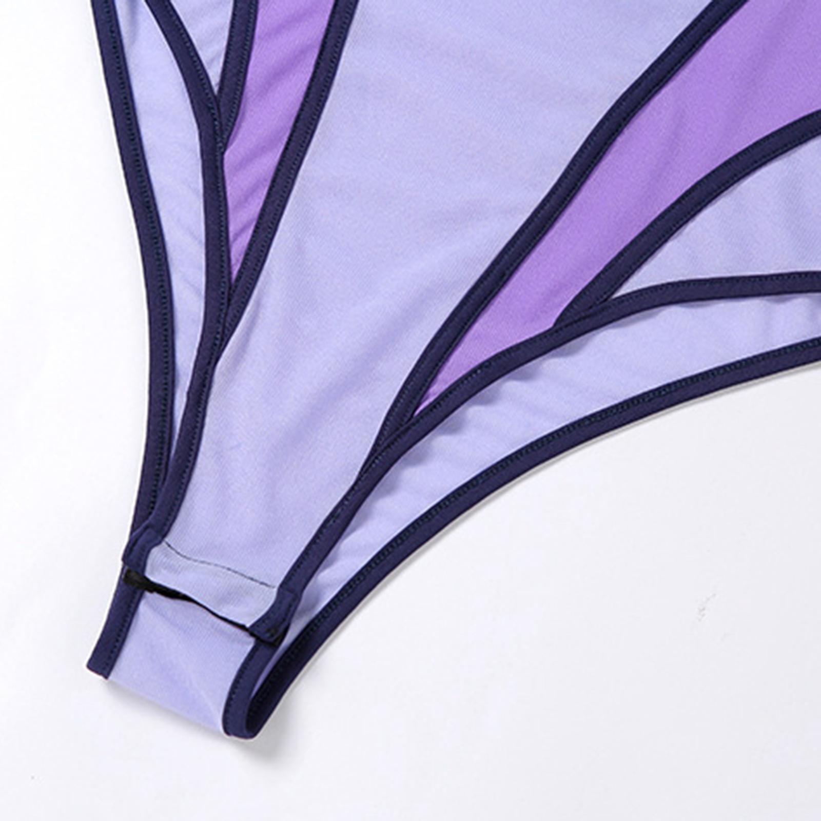 Bodysuit Club Party Female Mesh Swimsuit Cross    Bodysuit S