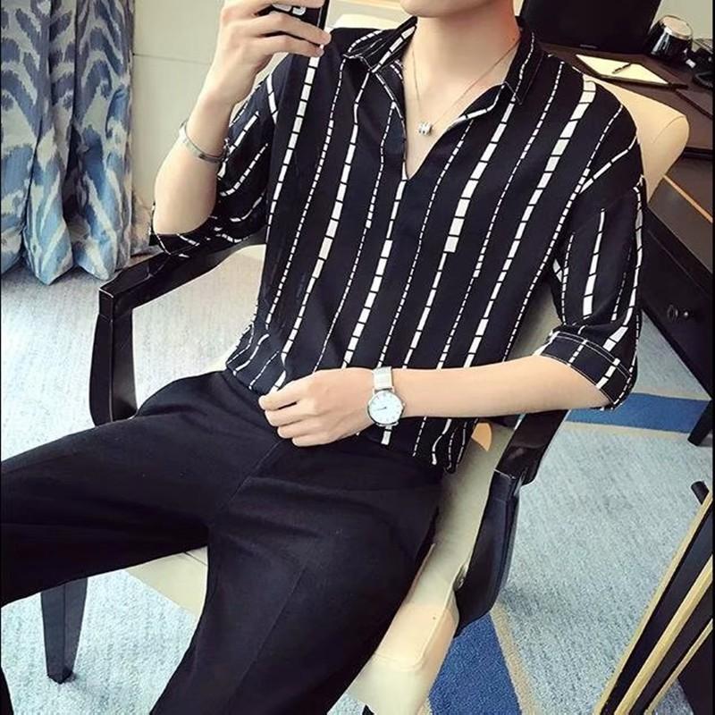 Áo Sơ Mi Tay Ngắn Thời Trang Dành Cho Nam