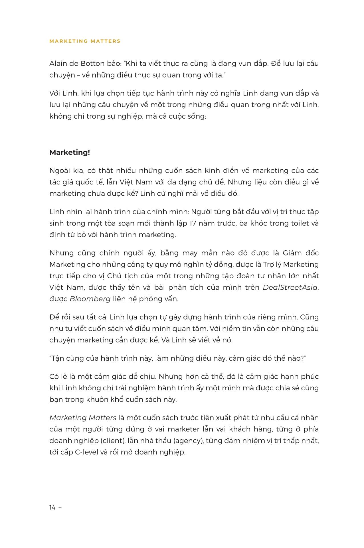 Marketing Matters - Marketing Có Quan Trọng? Nên Làm Marketing Thế Nào?