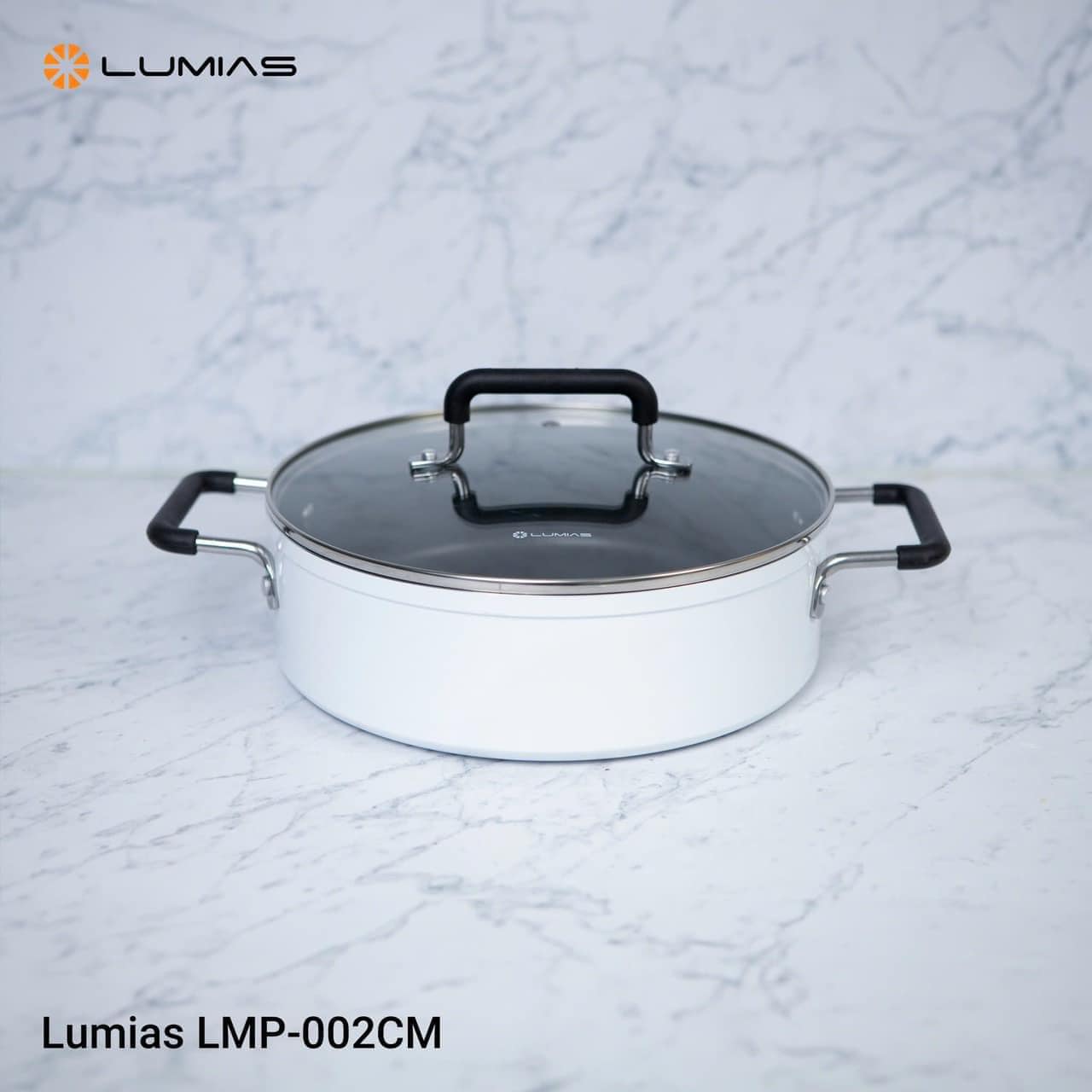Set bếp từ đơn + nồi lẩu Lumias Korea (gồm 1 bếp+1 nồi) Made in Korea Lumena Hàng chính hãng