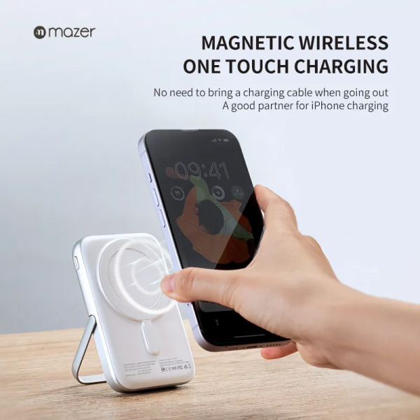 Pin Dự Phòng Mazer Smallest MaSafe 10,000nAh MagAir 16 Hàng Chính Hãng