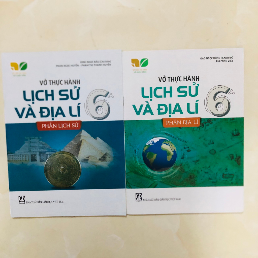 Sách - Vở thực hành Lịch Sử và Địa Lí lớp 6 - phần Địa Lí (Kết nối tri thức với cuộc sống)