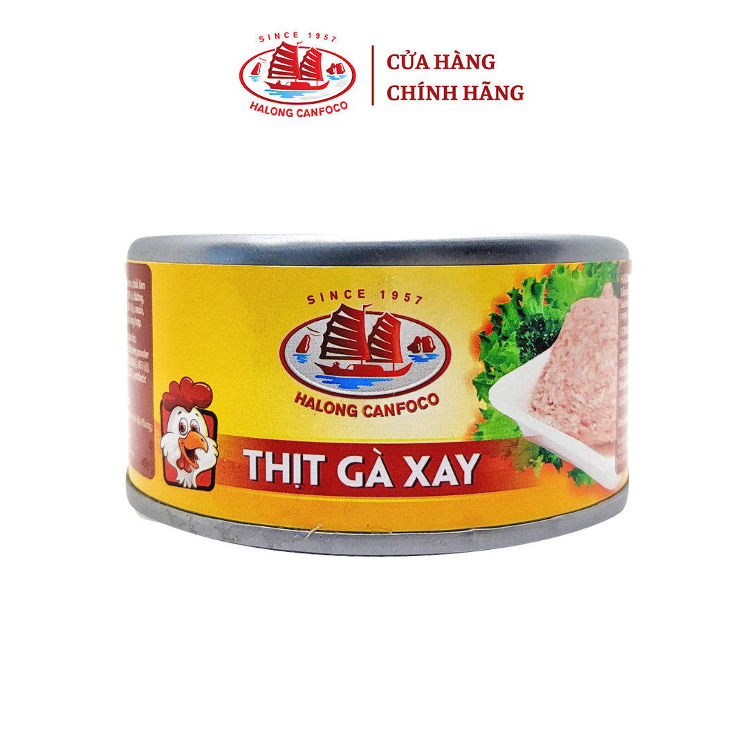 Thịt gà xay 170g - Đồ Hộp Hạ Long