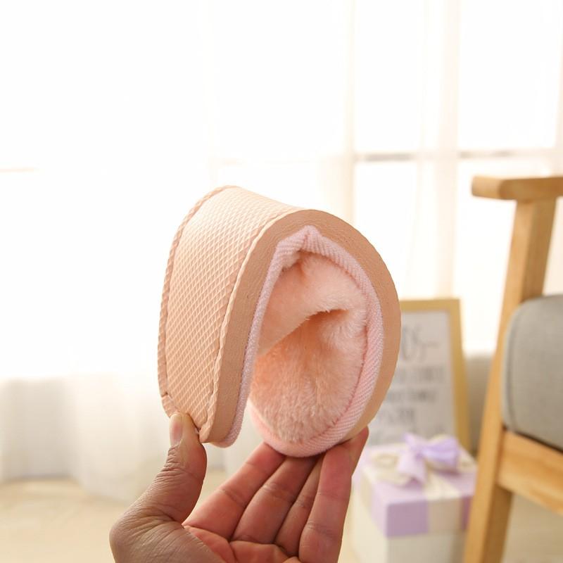 Dép Lông Mang Trong Nhà Nhiều Màu Ấm Áp Dễ Thương