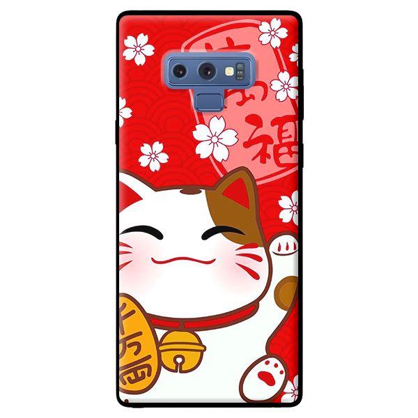 Ốp in cho Samsung Galaxy Note 9 Mèo Cười - Hàng chính hãng