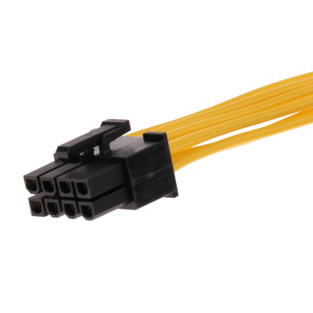 PCI-E 8-pin to 6+2-pin  Power Splitter Cable PCIE PCI Express