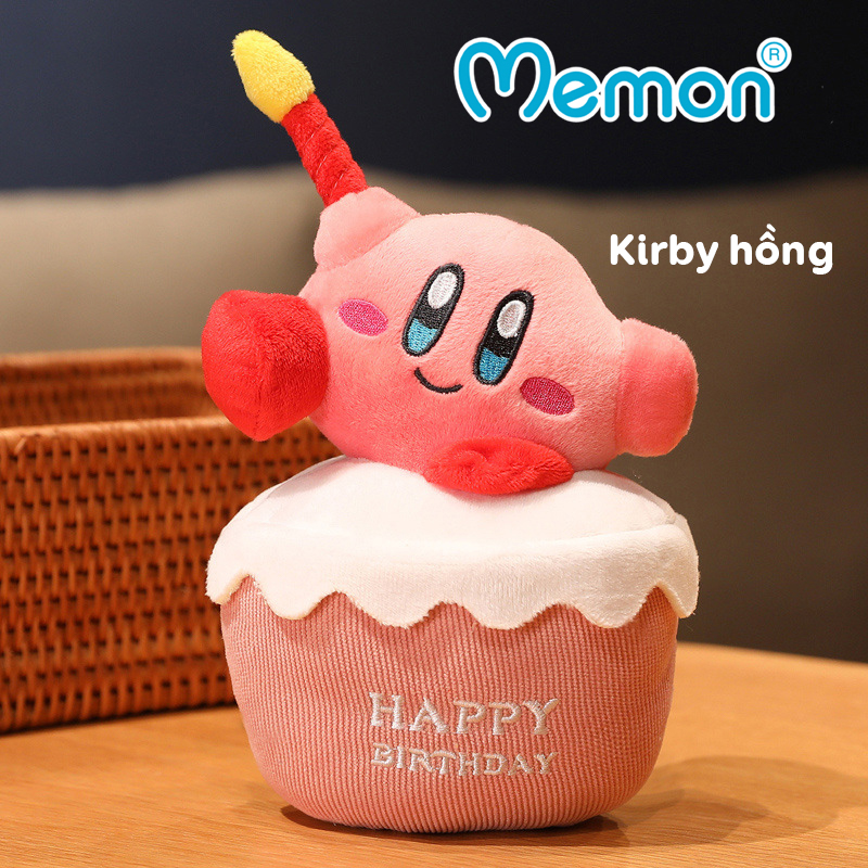 Gấu Nhạc Bánh Kem Chúc Mừng Sinh Nhật ( Phát Nhạc Happy Birthday Có Đèn ) 22cm Cao Cấp Memon