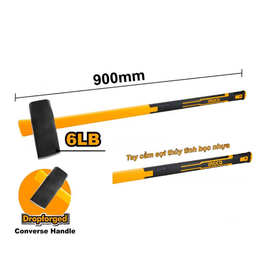 BÚA TẠ 6LB INGCO HSPM02068D - HÀNG CHÍNH HÃNG