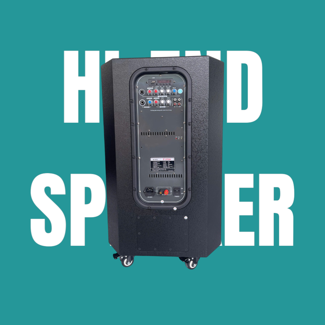 Loa Kéo Karaoke Rinton F-2700 công suất 600W (hàng chính hãng)