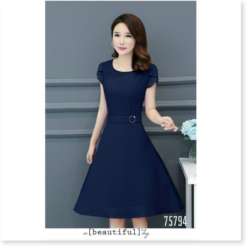 ĐẦM VOAN CHIFFON DÁNG SUÔNG,HỌA TIẾT TRƠN NHƯNG KHÔNG KÉM PHẦN SANG TRỌNG TRANG NEMO 36 FASHION