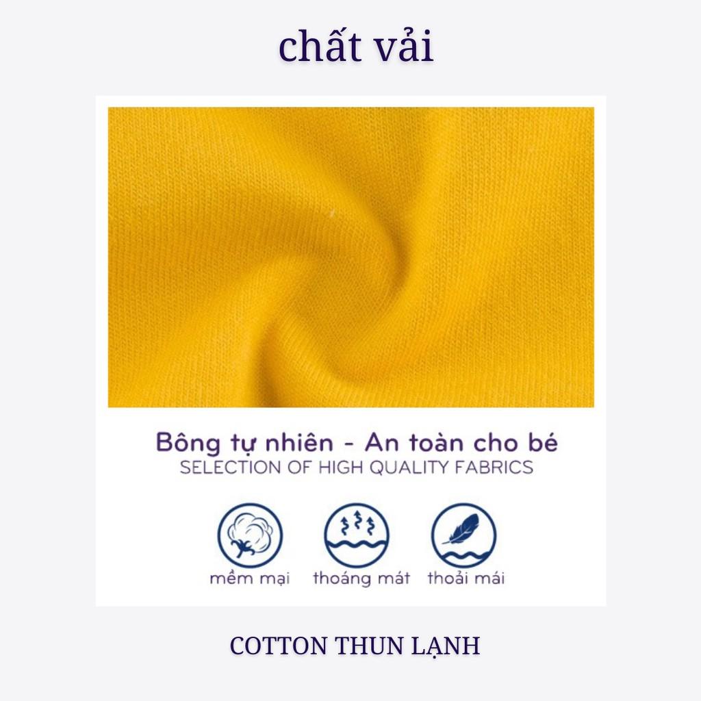 Đồ Bộ Bé Gái, Bé Trai Minky Mom Vải Thun Lạnh Họa Tiết Bò Sữa Hot Trend Ver 2, Bộ Dài Tay Thu Đông Cho Bé MKMTD2112