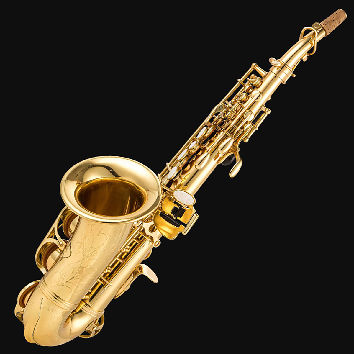 Kèn Saxophone Soprano Mới Đầy Đủ Phụ Kiện