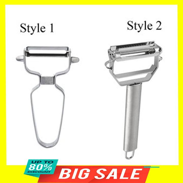 Dao gọt vỏ bào sợi rau củ quả đa năng bằng Inox