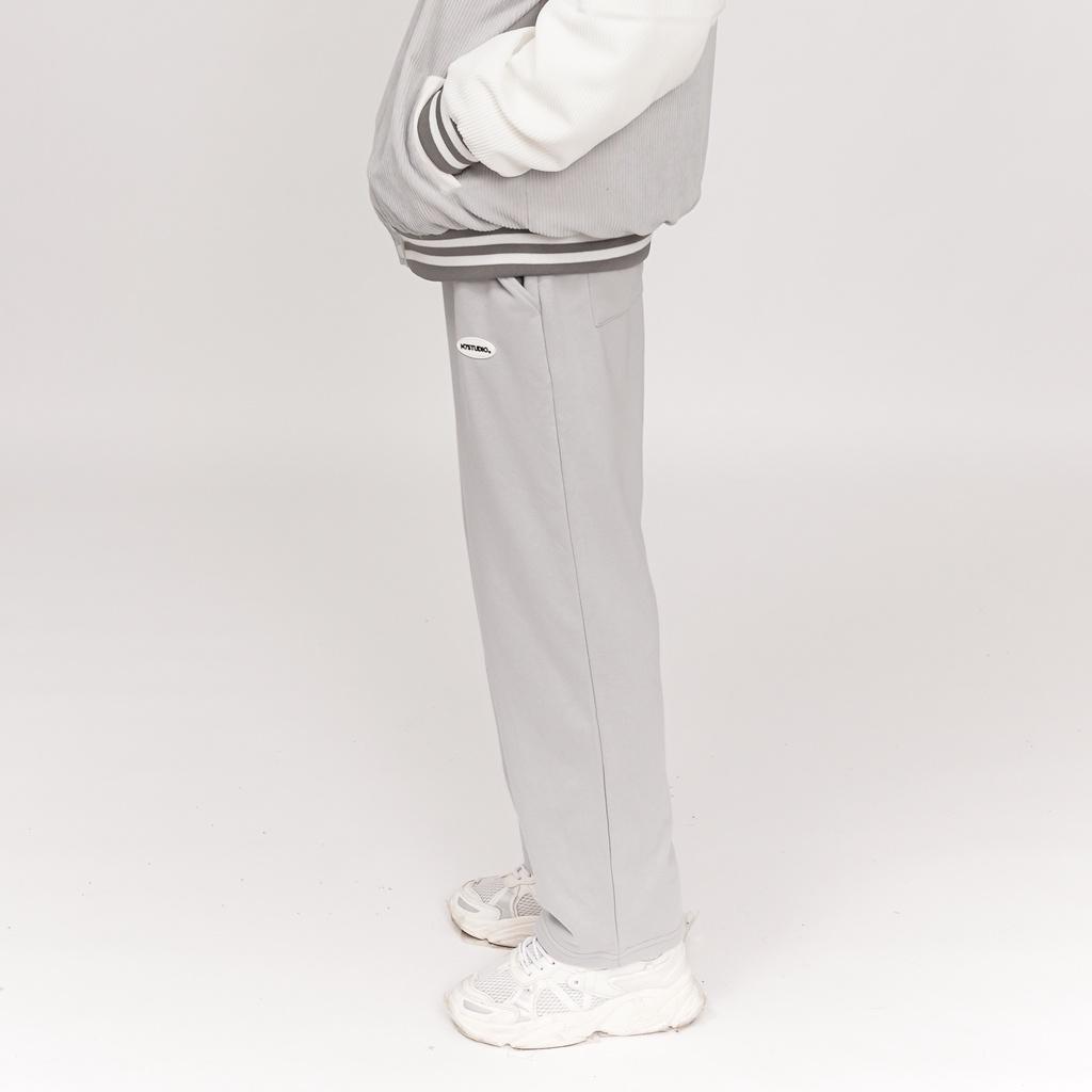 Quần Nỉ ống rộng N7 basic pants suông nam nữ Local Brand
