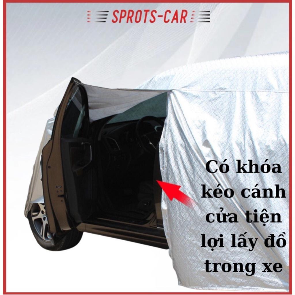 Bạt phủ toàn xe 3 lớp chỗng xước, chống nắng, chống cháy cho ô tô