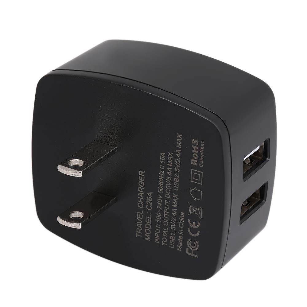 Cốc sạc nhanh 2 cổng USB Hoco C26A - Hàng chính hãng