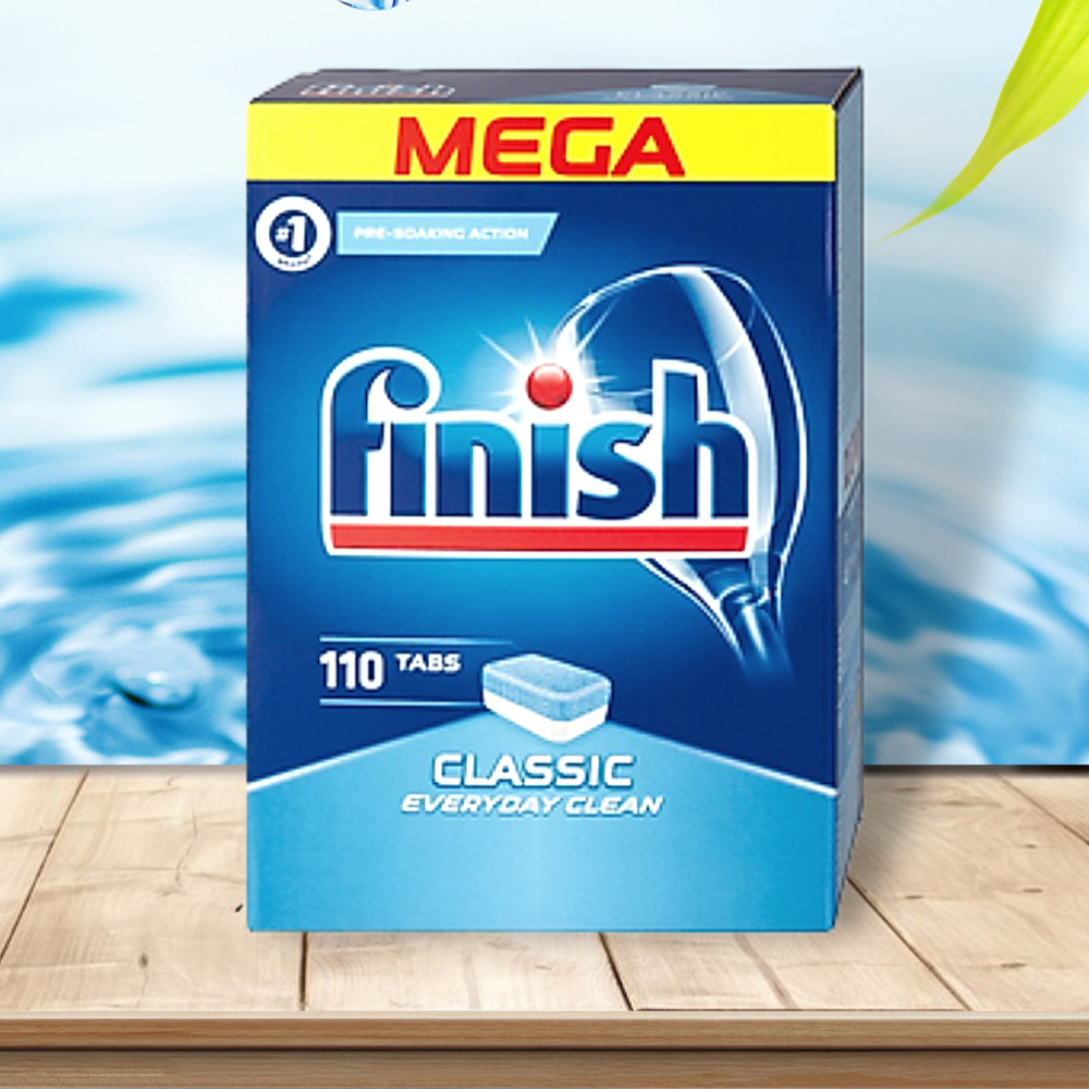 Viên rửa bát Finish Classic mẫu mới