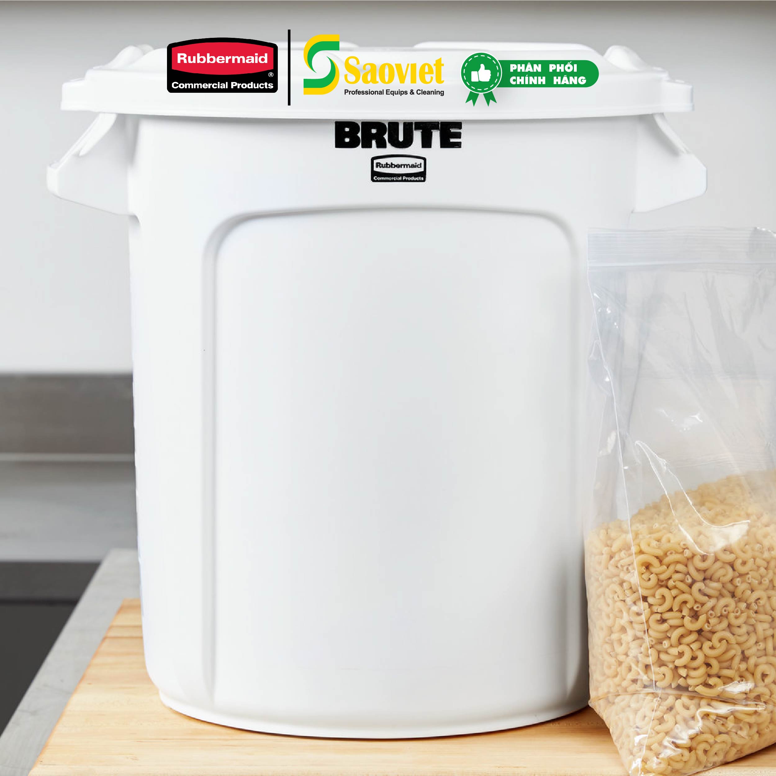 Thùng nhựa BRUTE® 37,8 lít đựng đồ vận chuyển cao cấp & chính hãng | SAOVIETCO | FG261000