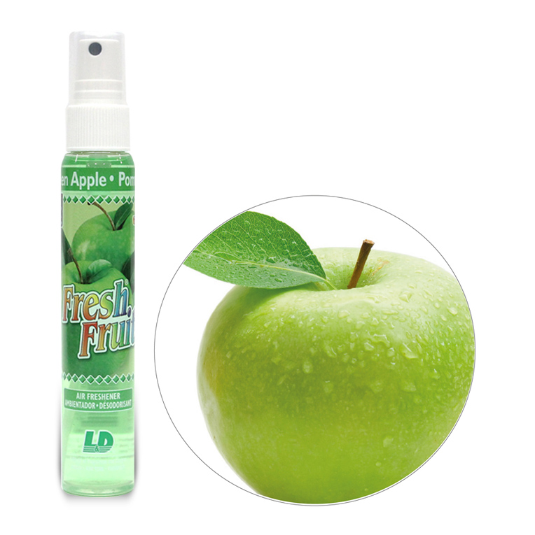 Nước Hoa Ô Tô Dạng Xịt L&amp;D Fresh Fruit Green Apple 60ml