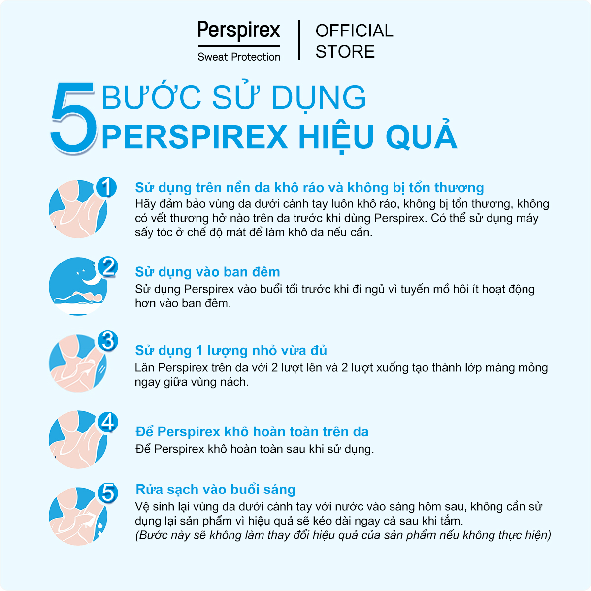 Hình ảnh Lăn Khử Mùi Perspirex Original 5ml: Dành cho da thường, hay đổ mồ hôi