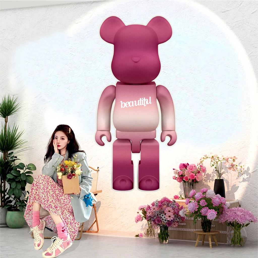 Decal Bearbrick Dán Tường khổ LỚN decor phòng