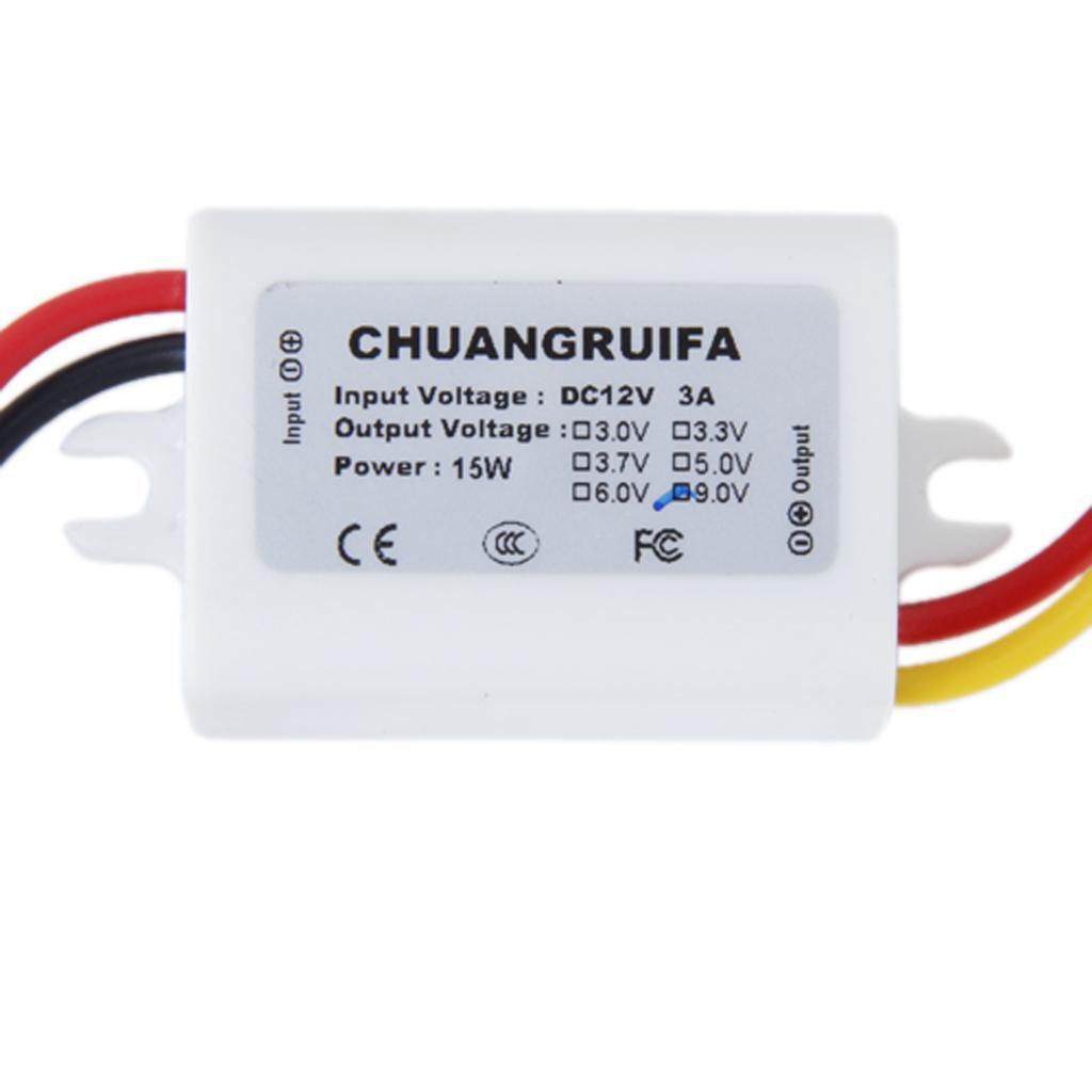 DC 8V - 23V to 9V 3A 15W DC-DC Car Led Display Power Supply Inverter Converter