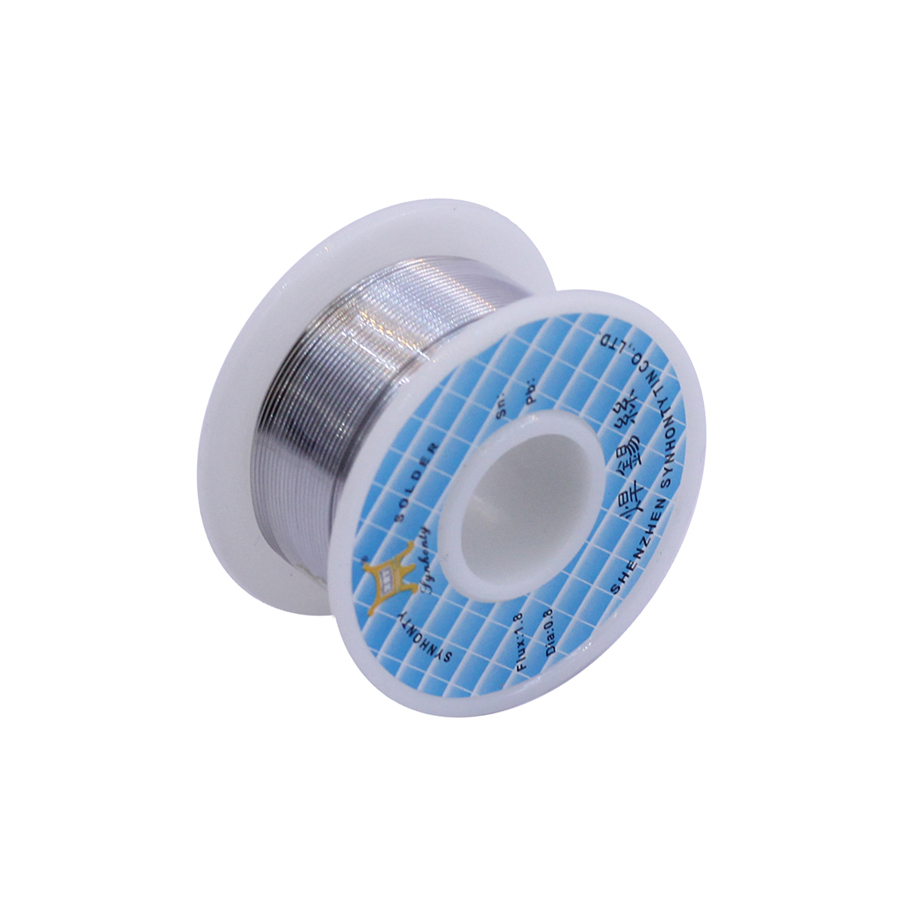 Combo Thiếc Hàn 63A-63 % 0.8mm và Hộp Nhựa Thông