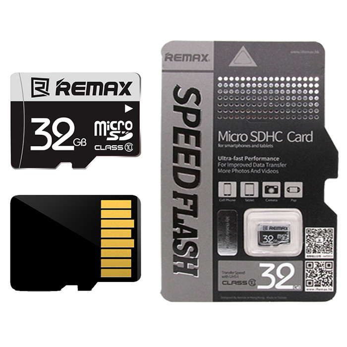 Thẻ Nhớ Micro SD Remax 32GB Class 10 - Hàng Chính Hãng