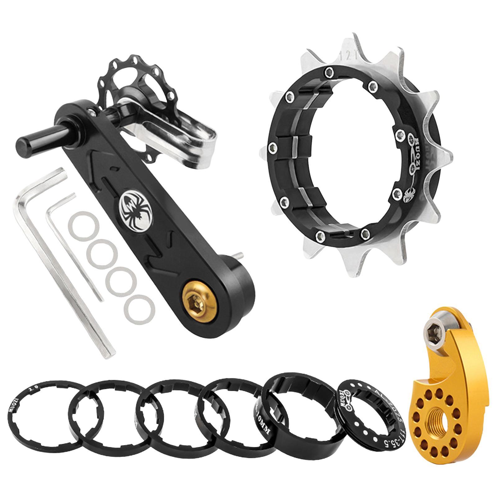 Mountain Bike Single Speed Conversion Chain Tensioner Portable Wrench Regulator Single Speed Cassette Repair Cycling Accessories