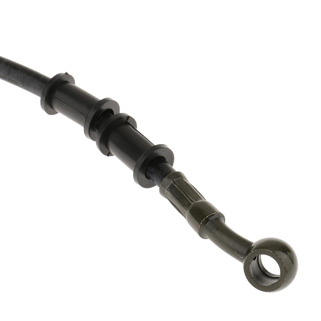 2Pcs Motorcycle ATV Pit Bike Brake Clutch Oil Hose Line Pipe 60cm & 70cm