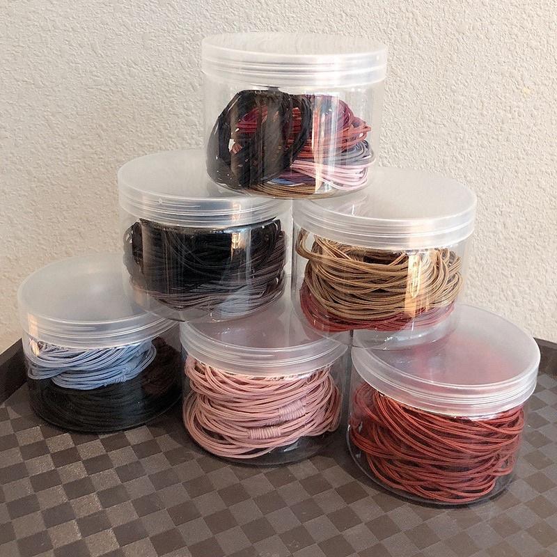 Set 12 Dây Buộc Tóc Hàn Quốc Siêu Xinh Kèm Hộp Đựng