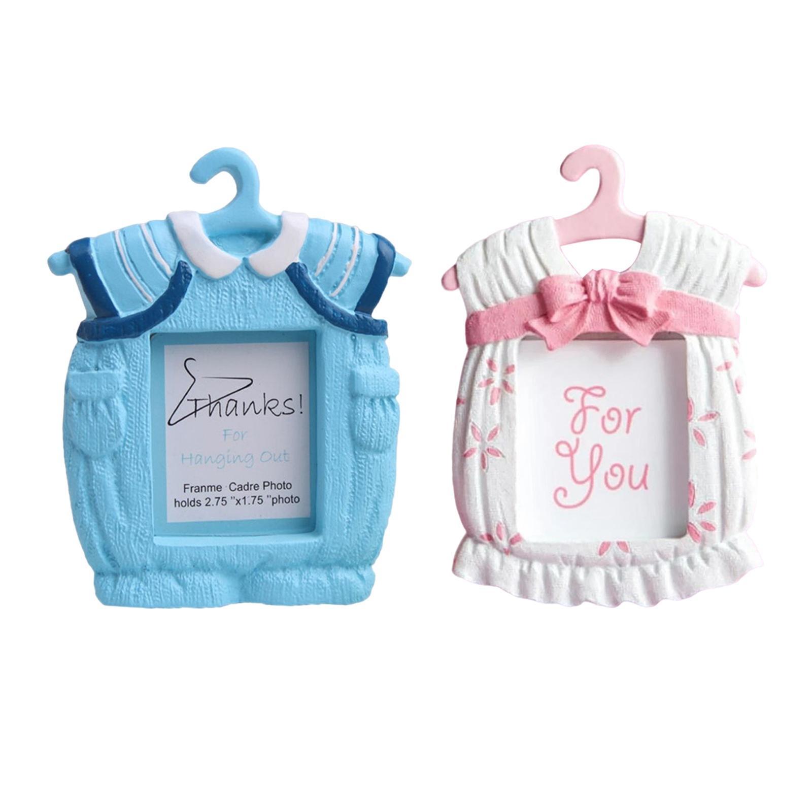 2 Pieces Creative Resin Photo Frame Picture Display Holder Living Room Decor