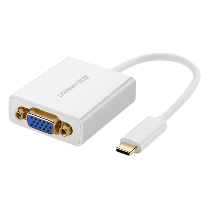 Cáp USB-C To VGA Ugreen - Hàng chính hãng