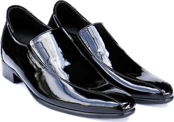 GIÀY TĂNG CHIỀU CAO - GIÀY NÂNG CAO DÀNH CHO NAM GIỚI S969 ĐEN BÓNG  - CAO 8CM GIÀY ĐỘN NAM CAO VƯỢT TRỘI