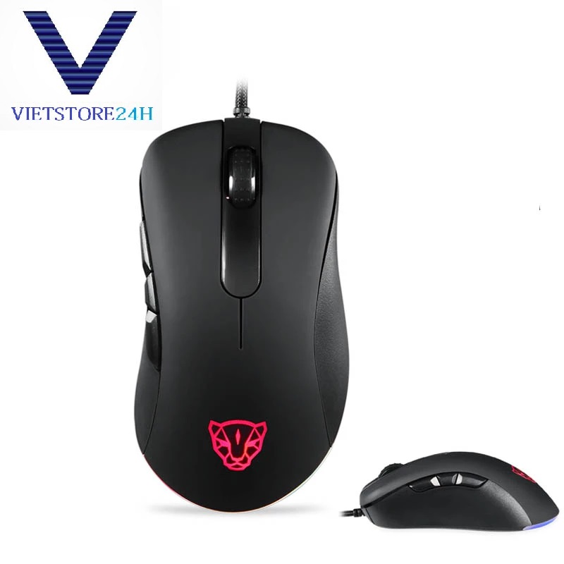 Chuột Motospeed V100 BLACK ESPORT- Hàng chính hãng