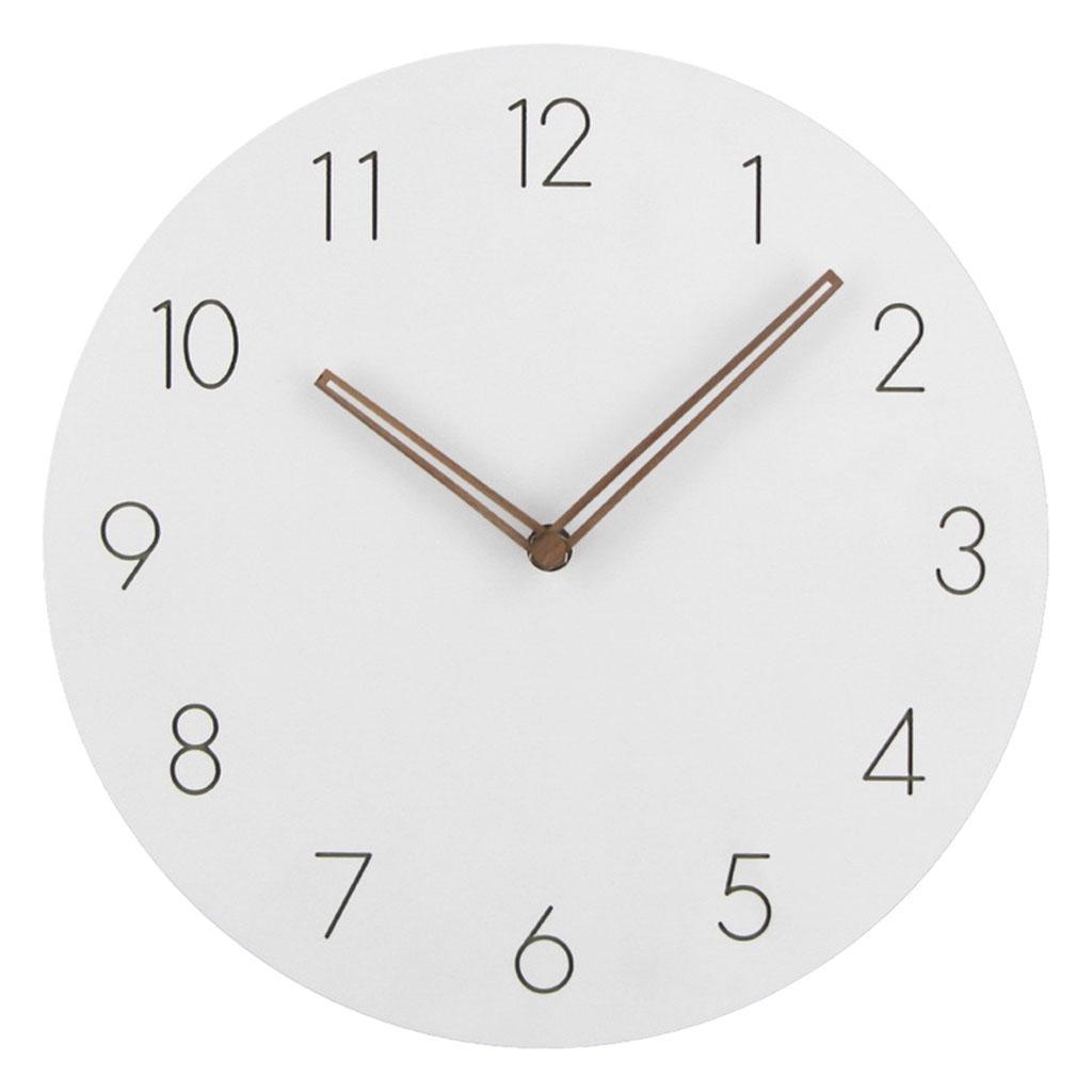 11'' Wall Clock Round Wall Clock Silent Wall Clock Battery Operated