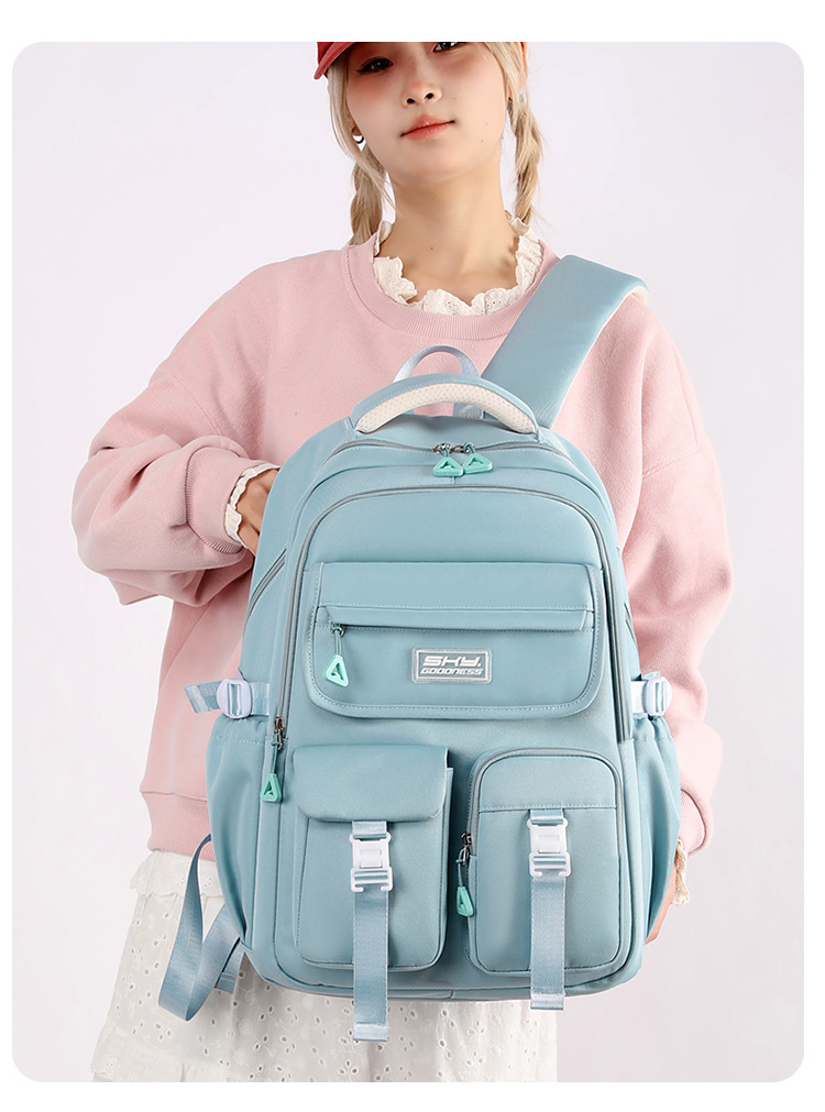 Balo thời trang phong cách Hàn Quốc dày dặn chống thấm nước dùng cho đi học, đi chơi - BEE GEE – BLTT9163